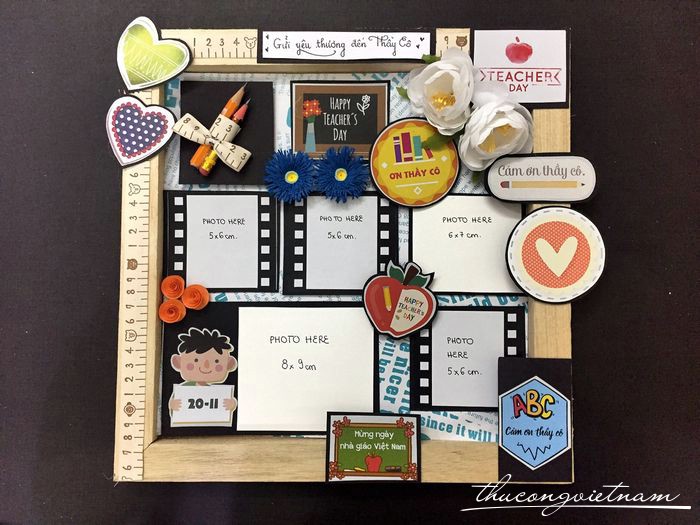 Khung hình Teacher's day 20-11 mẫu 1